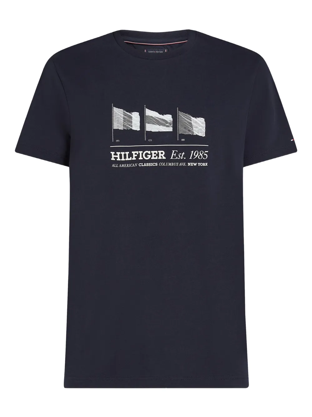 Tommy Hilfiger flag-print T-shirt | Blue | Image 1
