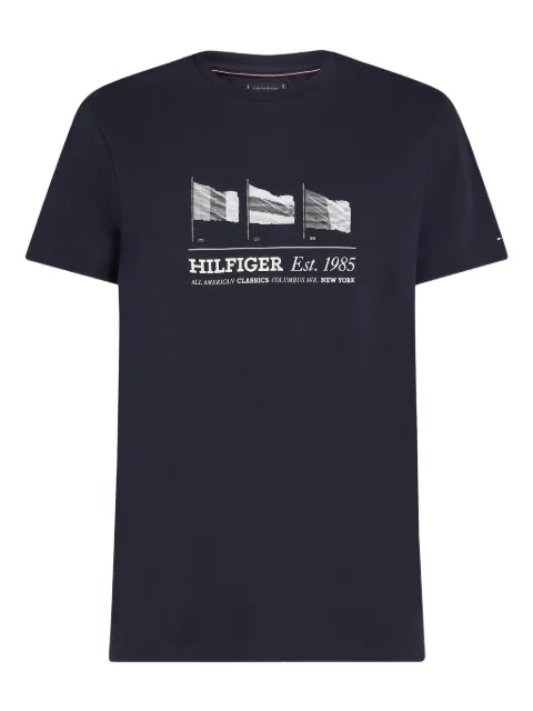 Tommy Hilfiger flag-print T-shirt