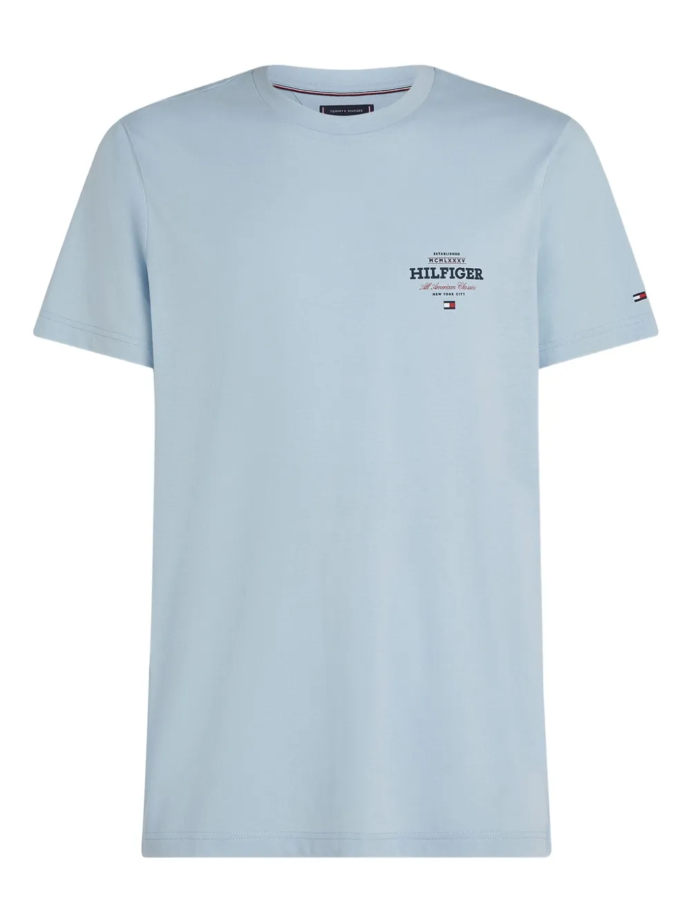 Tommy Hilfiger logo-print T-shirt | Blue | Image 1