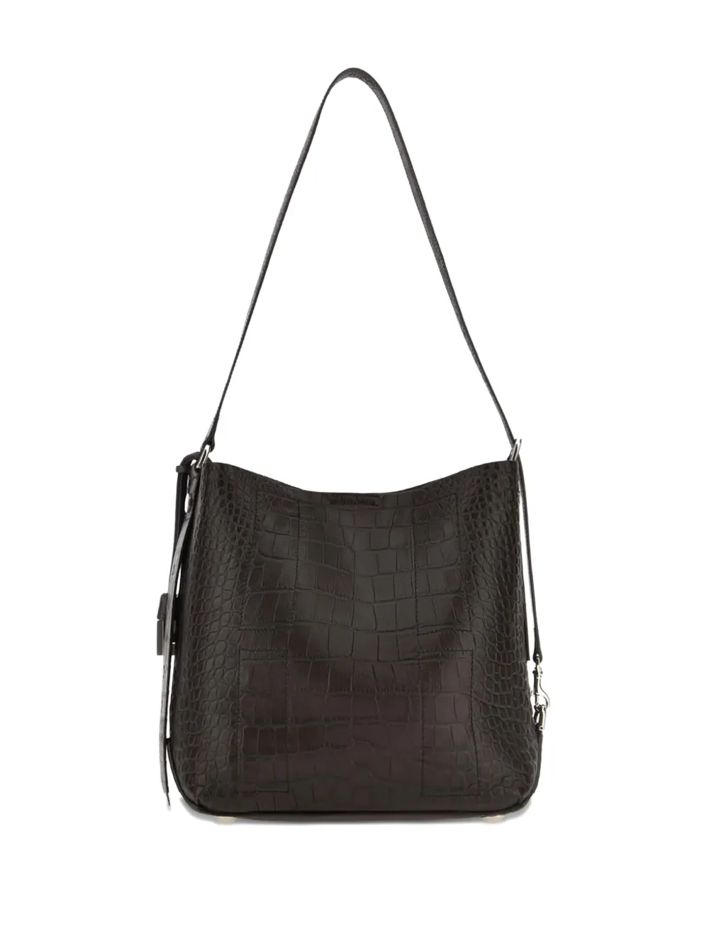 Hogan small leather shoulder bag - Bruin