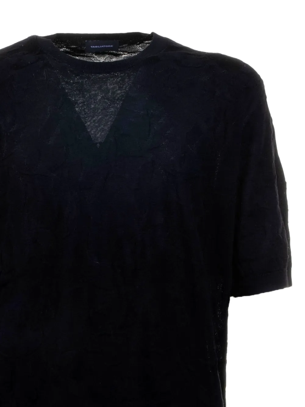 Tagliatore T-shirt met ronde hals - Zwart