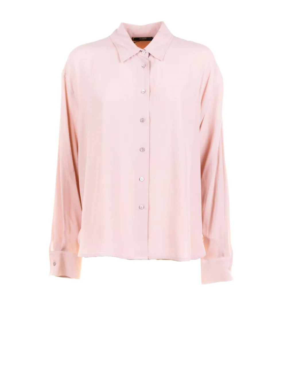 Seventy long-sleeve button-down shirt - Roze