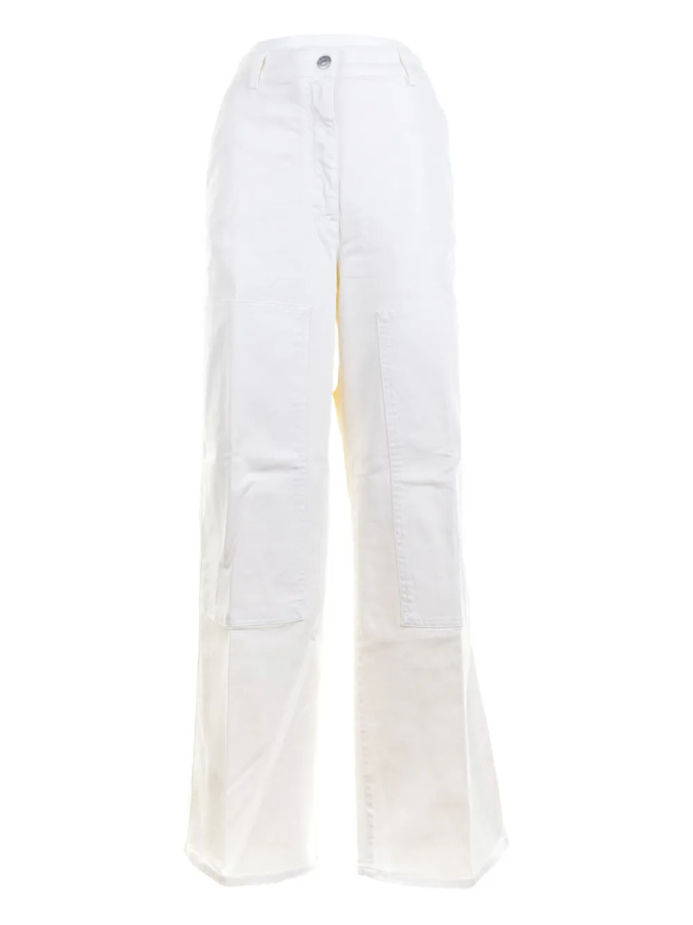 Seventy patch-pocket trousers | White | Image 1