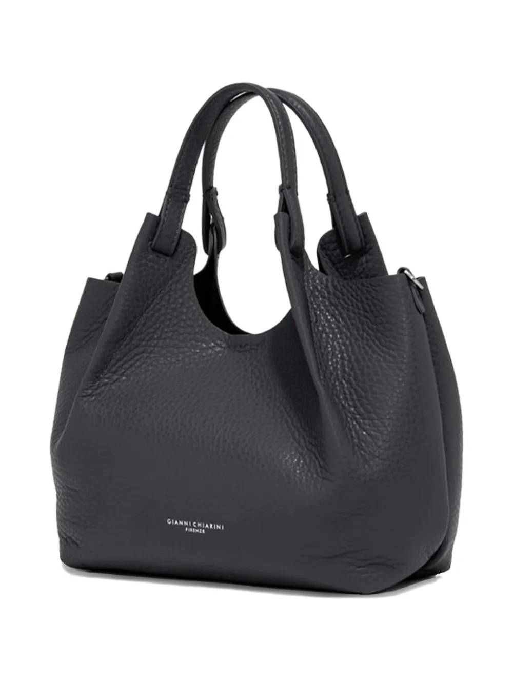 GIANNI CHIARINI Dua leather tote bag - Blauw