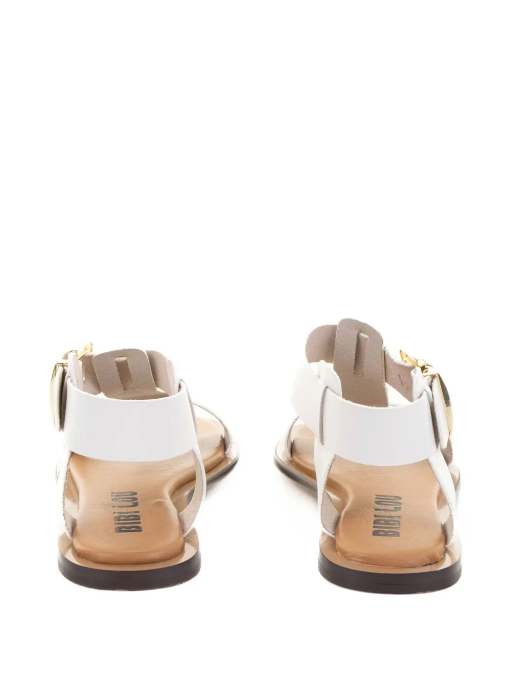 Bibi Lou Sunny Buckle-fastening Leather Sandals In Multi