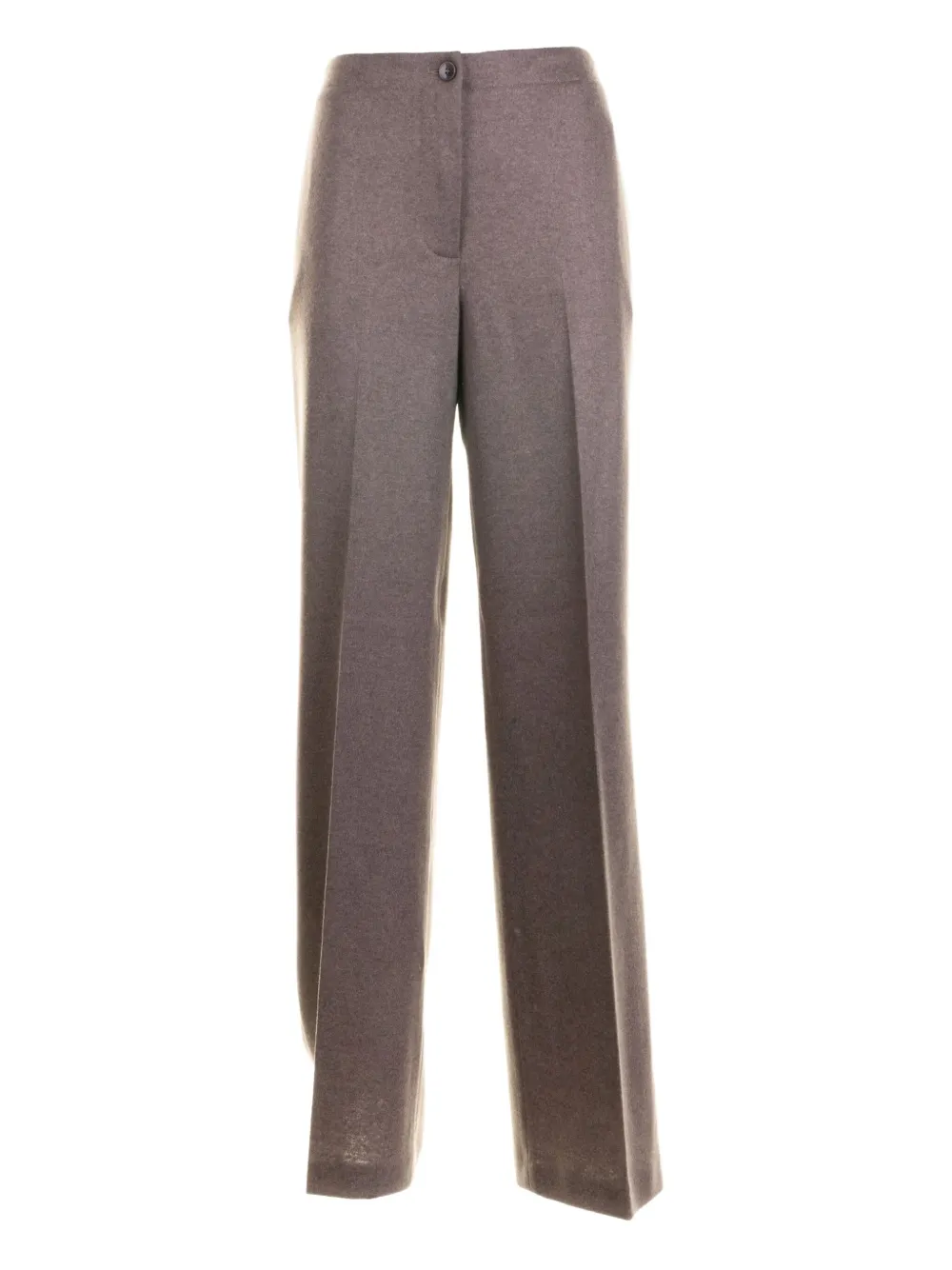 Seventy Button-fastening Trousers In Neutral