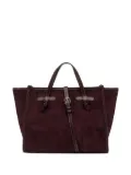 GIANNI CHIARINI Miss Marcella suede tote bag - Red