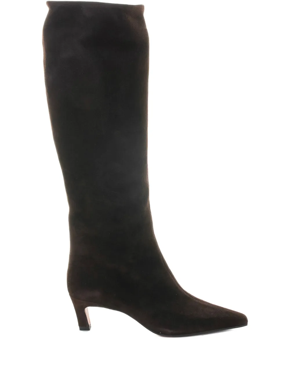 Roberto Festa 50mm suede pointed-toe boots Brown