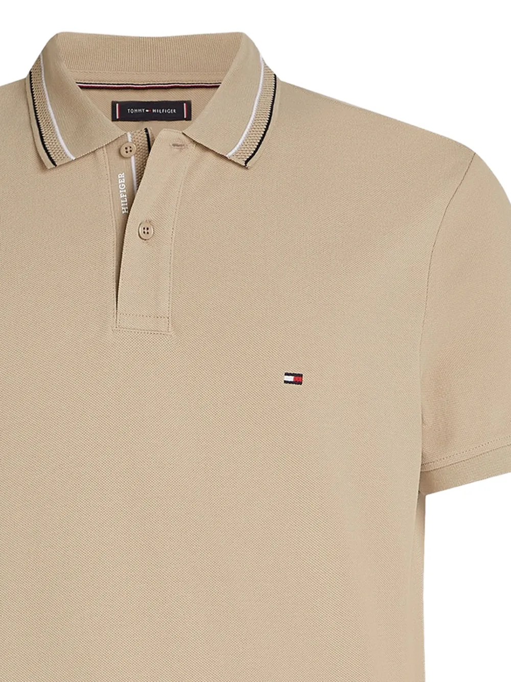 Tommy Hilfiger contrast-detail polo shirt | Image 2