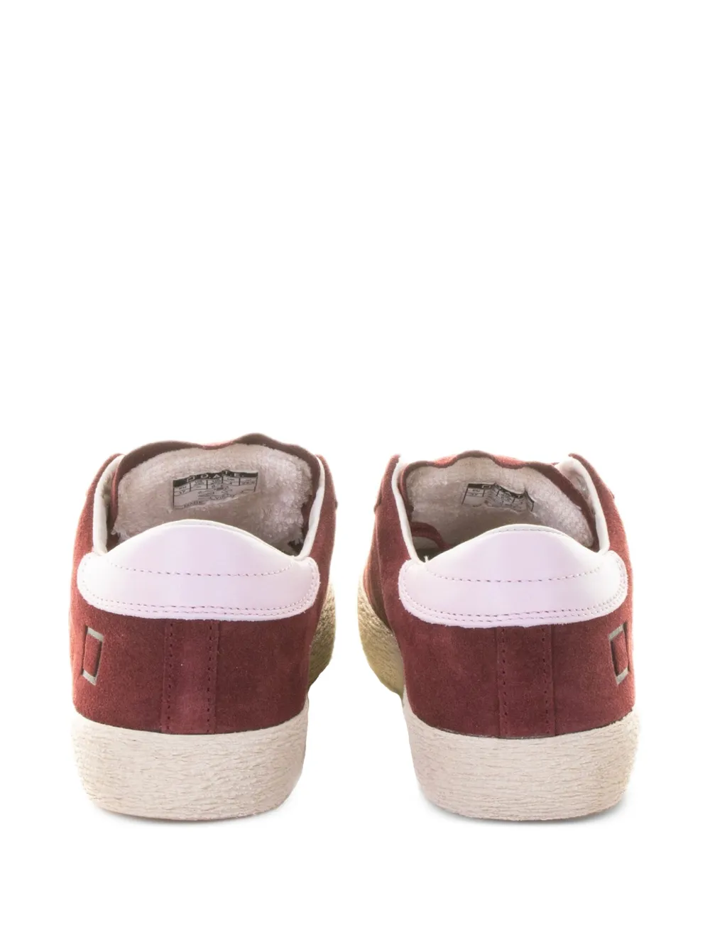 D.A.T.E. Suède sneakers Rood