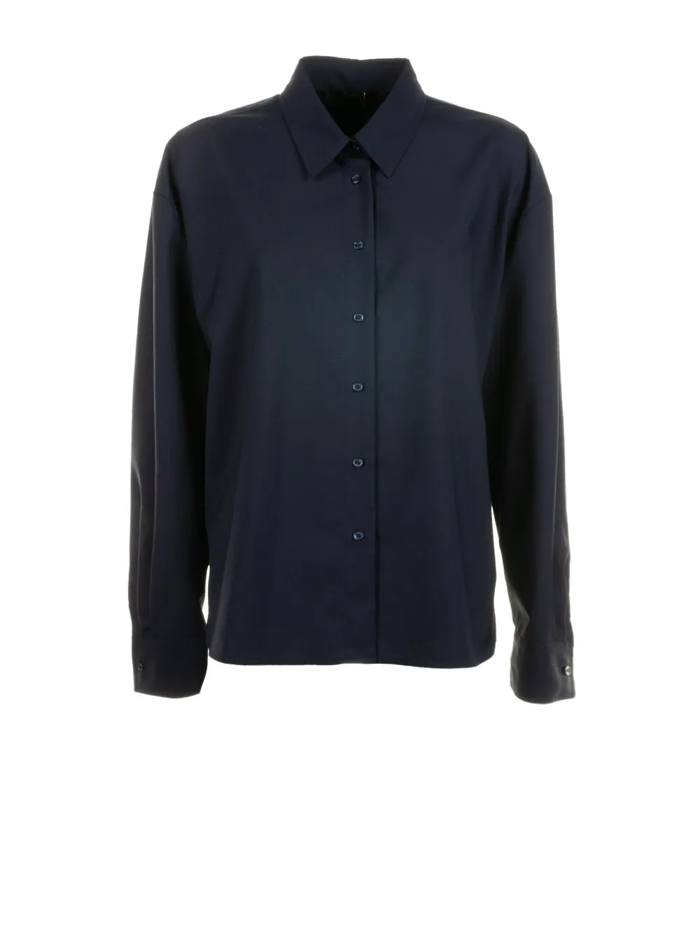 Seventy long-sleeve button-up shirt - Blauw