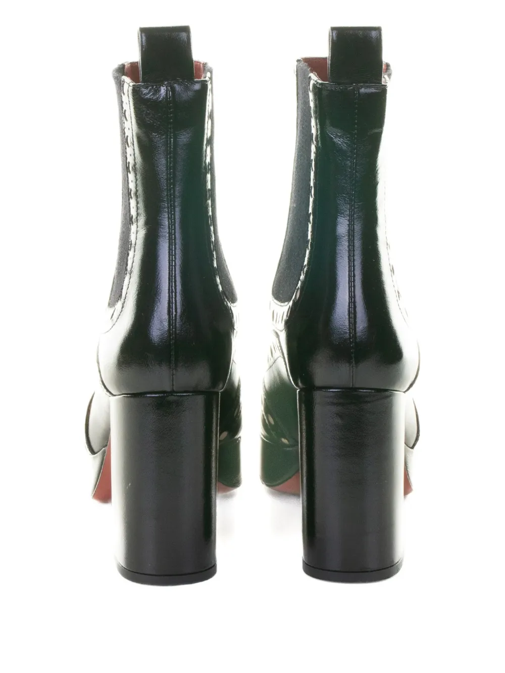 Roberto Festa 70mm Platform Studded Boots In Black