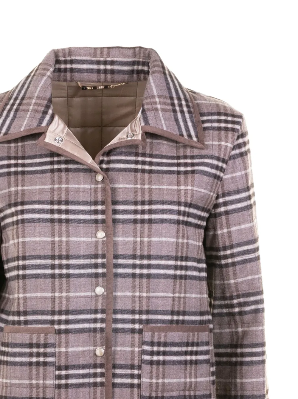 Seventy checked patch-pocket jacket | Fitted Jackets | Image 2