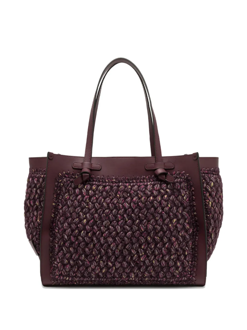GIANNI CHIARINI Leren shopper - Rood