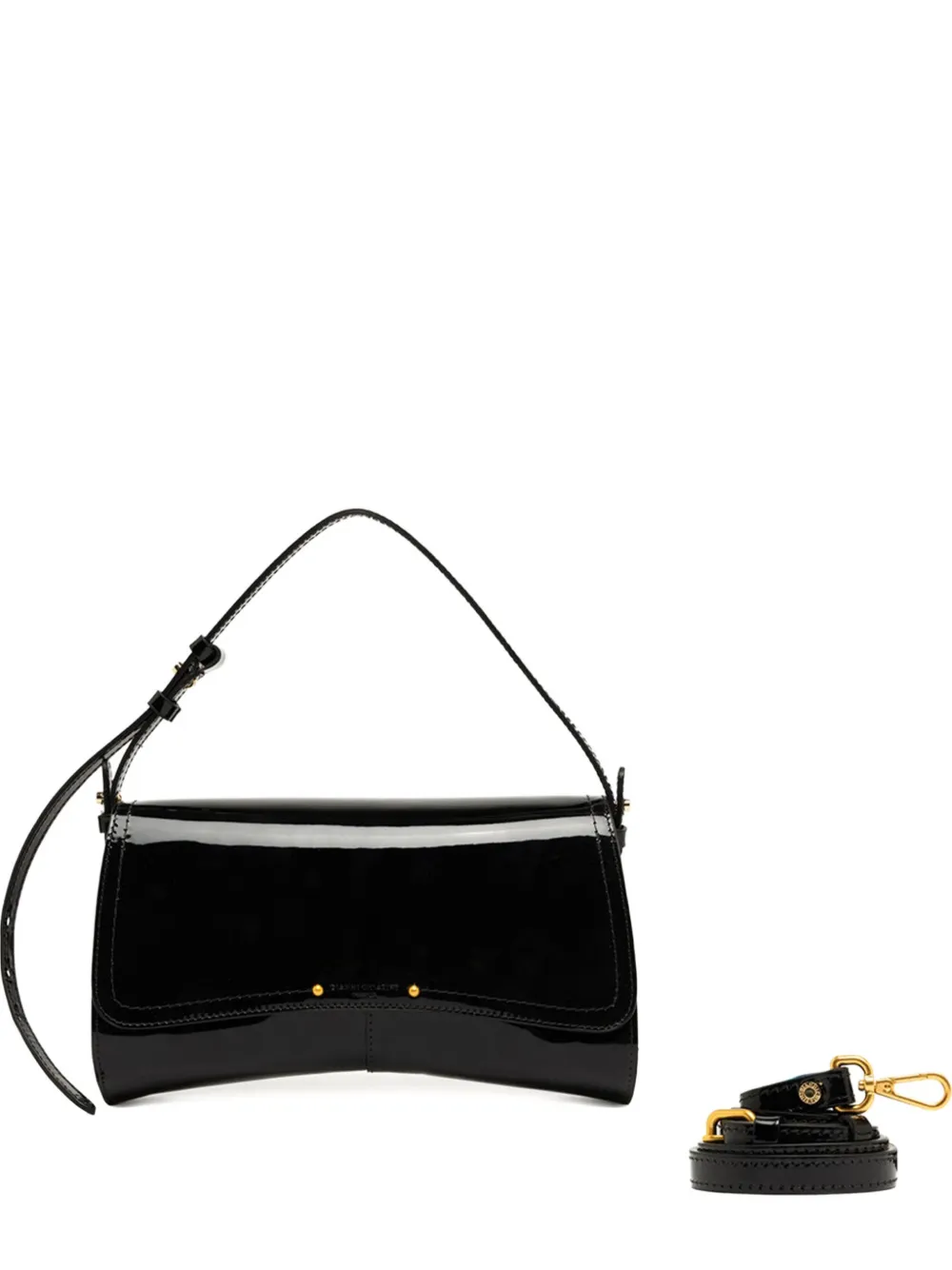 GIANNI CHIARINI leather shoulder bag | Black | Image 1