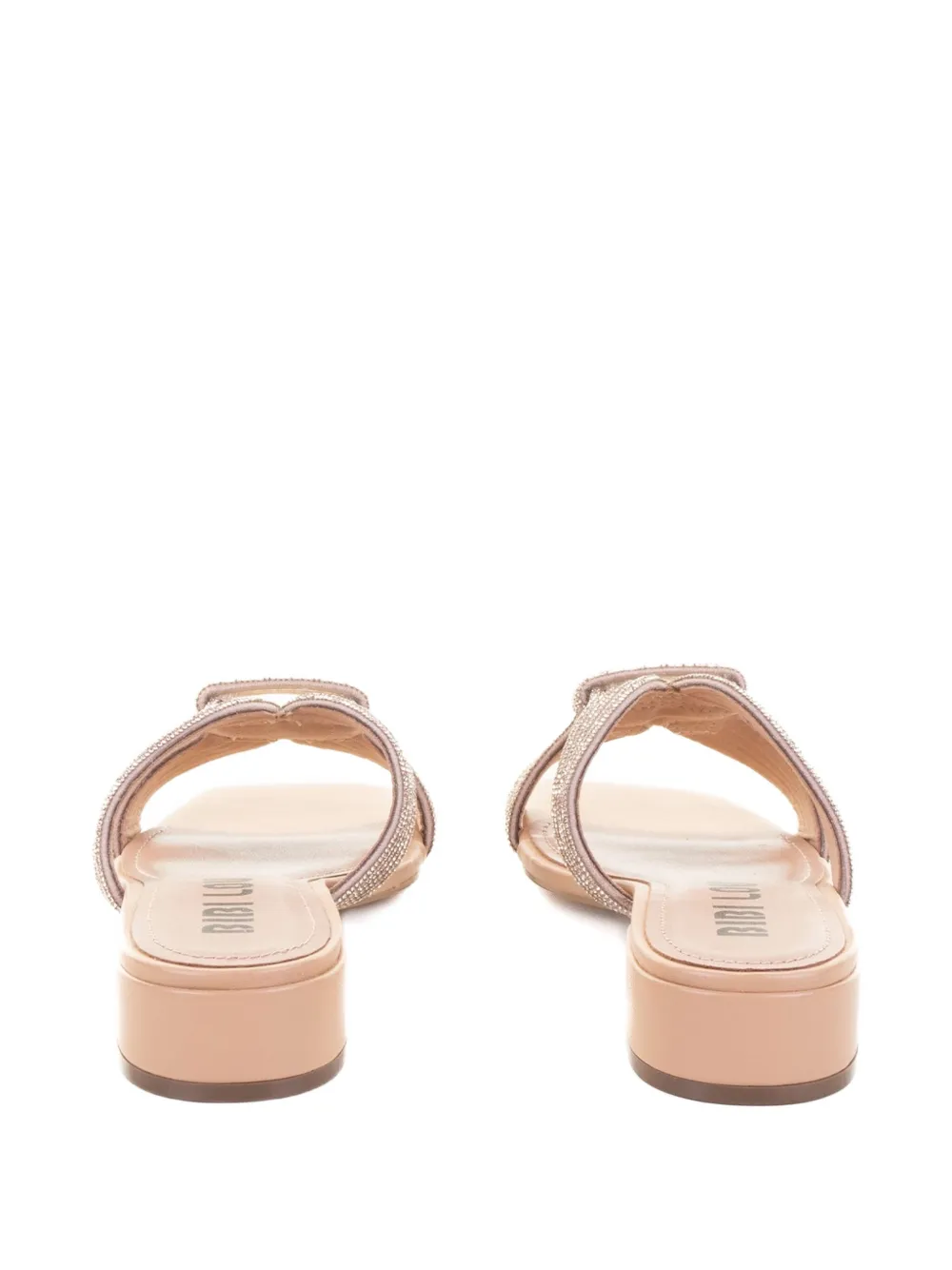 Bibi Lou Verfraaide sandalen met geknoopte details Beige