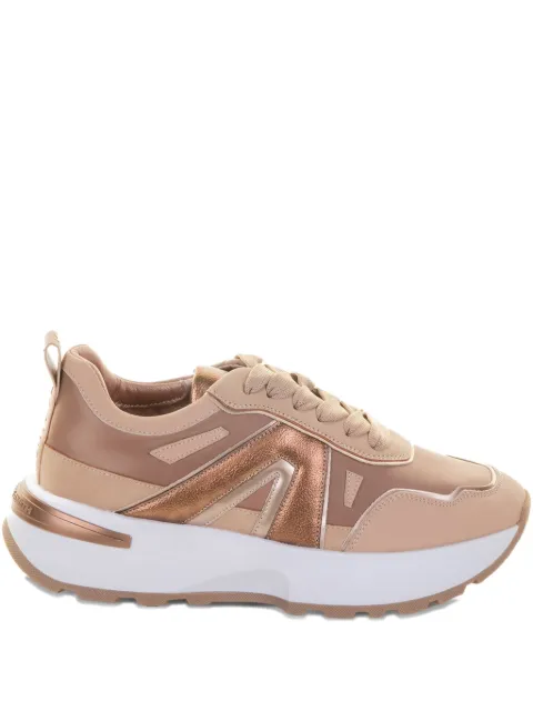 Alexander Smith metallic-panelled sneakers