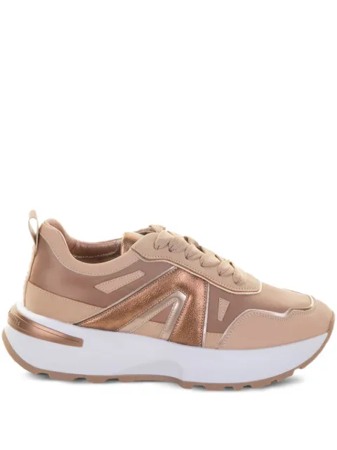 Alexander Smith metallic-panelled sneakers