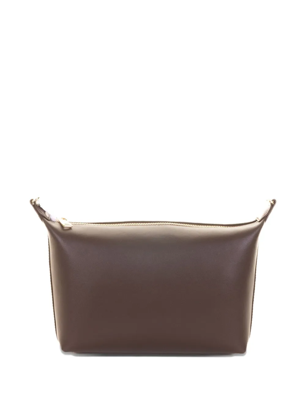 Furla zip-top leather shoulder bag - Bruin
