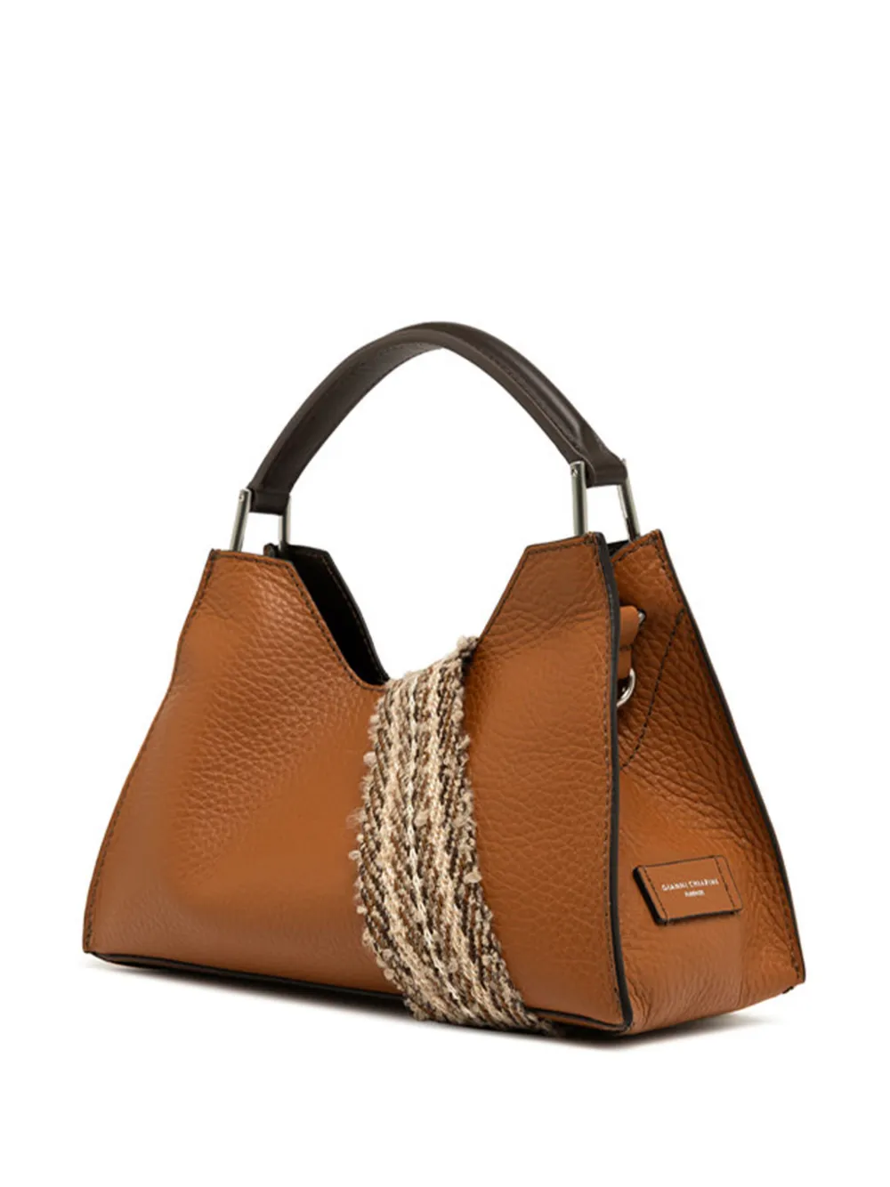 GIANNI CHIARINI Aurora shopper met textuur - Bruin