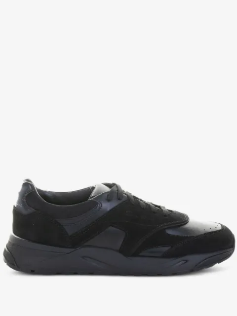 Santoni leather sneakers