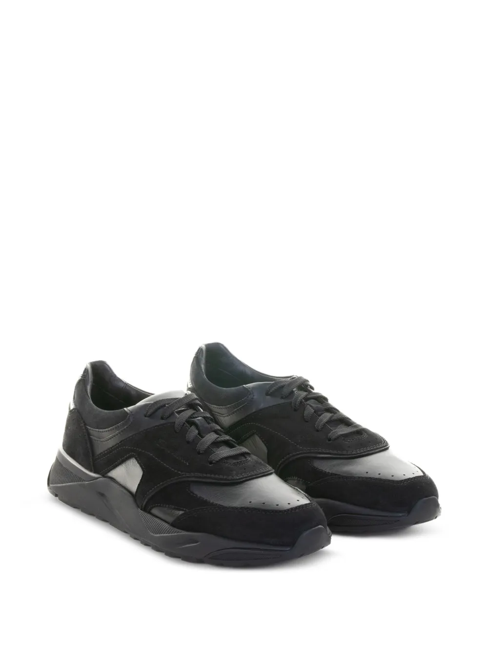 Santoni leather sneakers | Low-Tops | Image 2