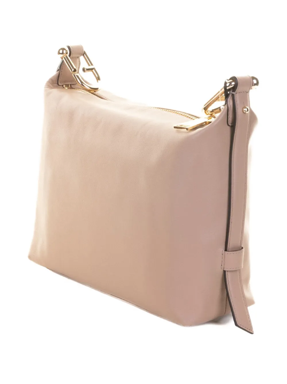 Furla zip-fastening leather shoulder bag - Beige