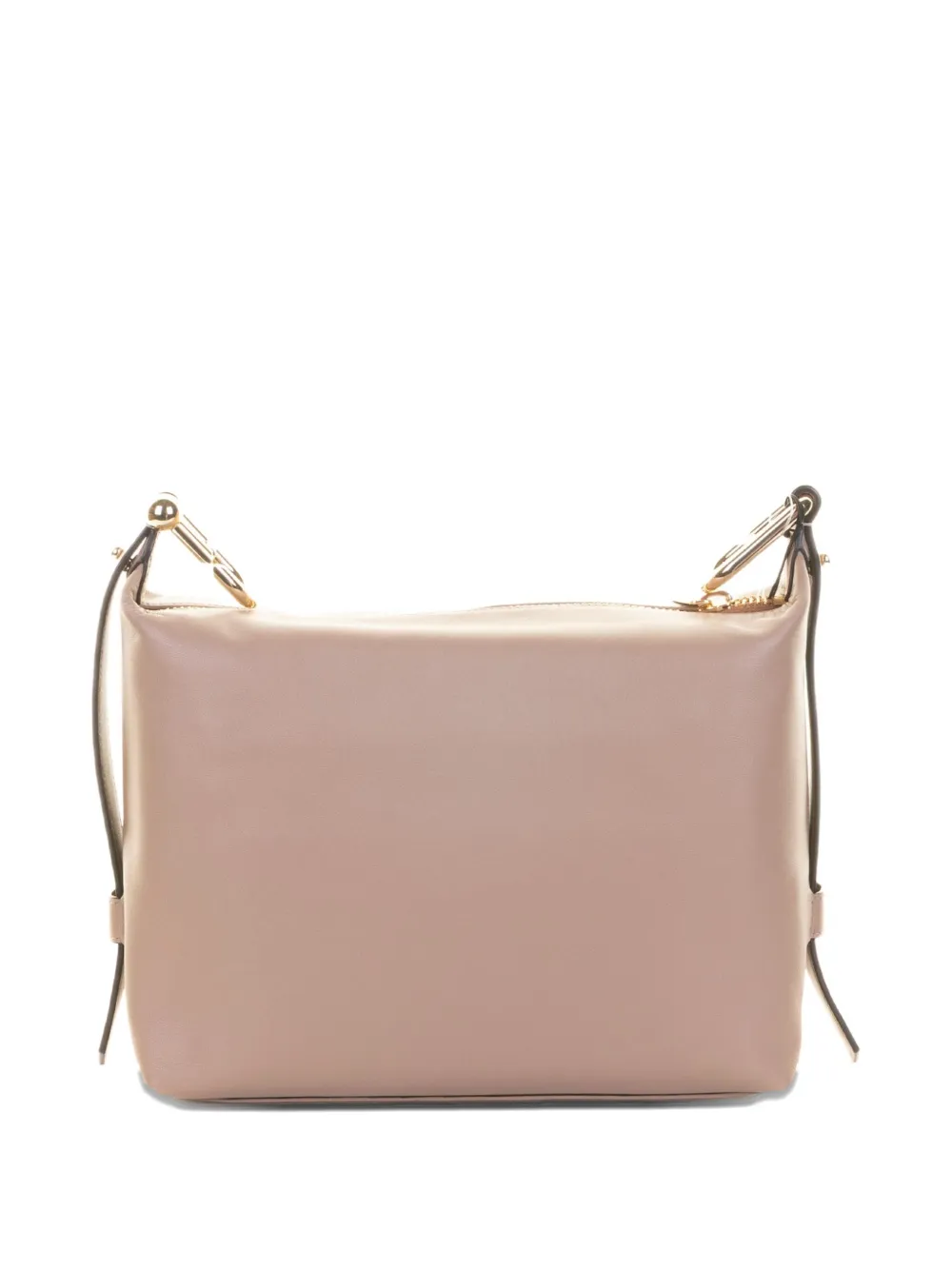 Furla Zip-fastening Leather Shoulder Bag In Neutral