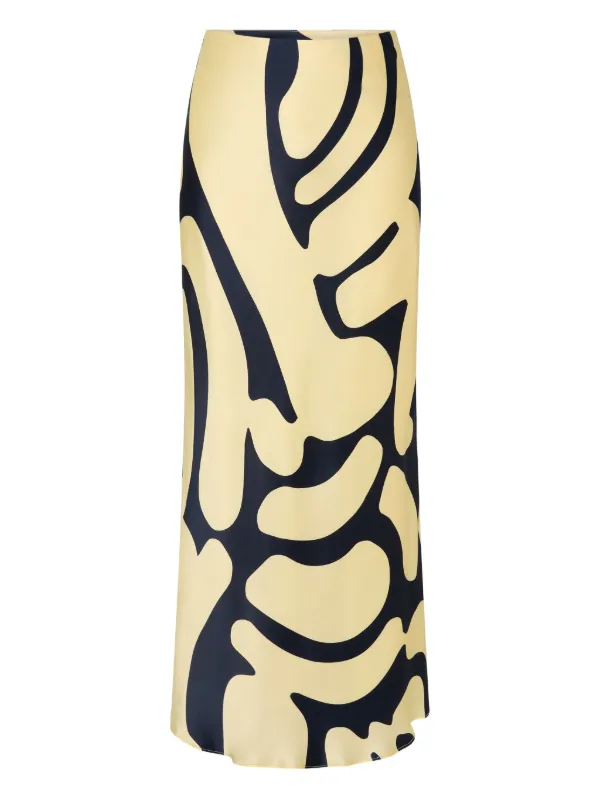Rebecca Vallance Dune Skirt in Yellow