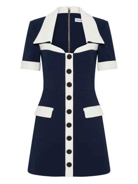 Rebecca Vallance Ula button-fastening mini dress