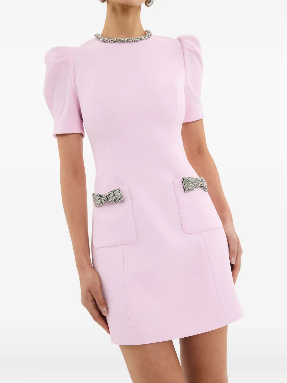 Rebecca Vallance Nemy Mini Dress In Pink