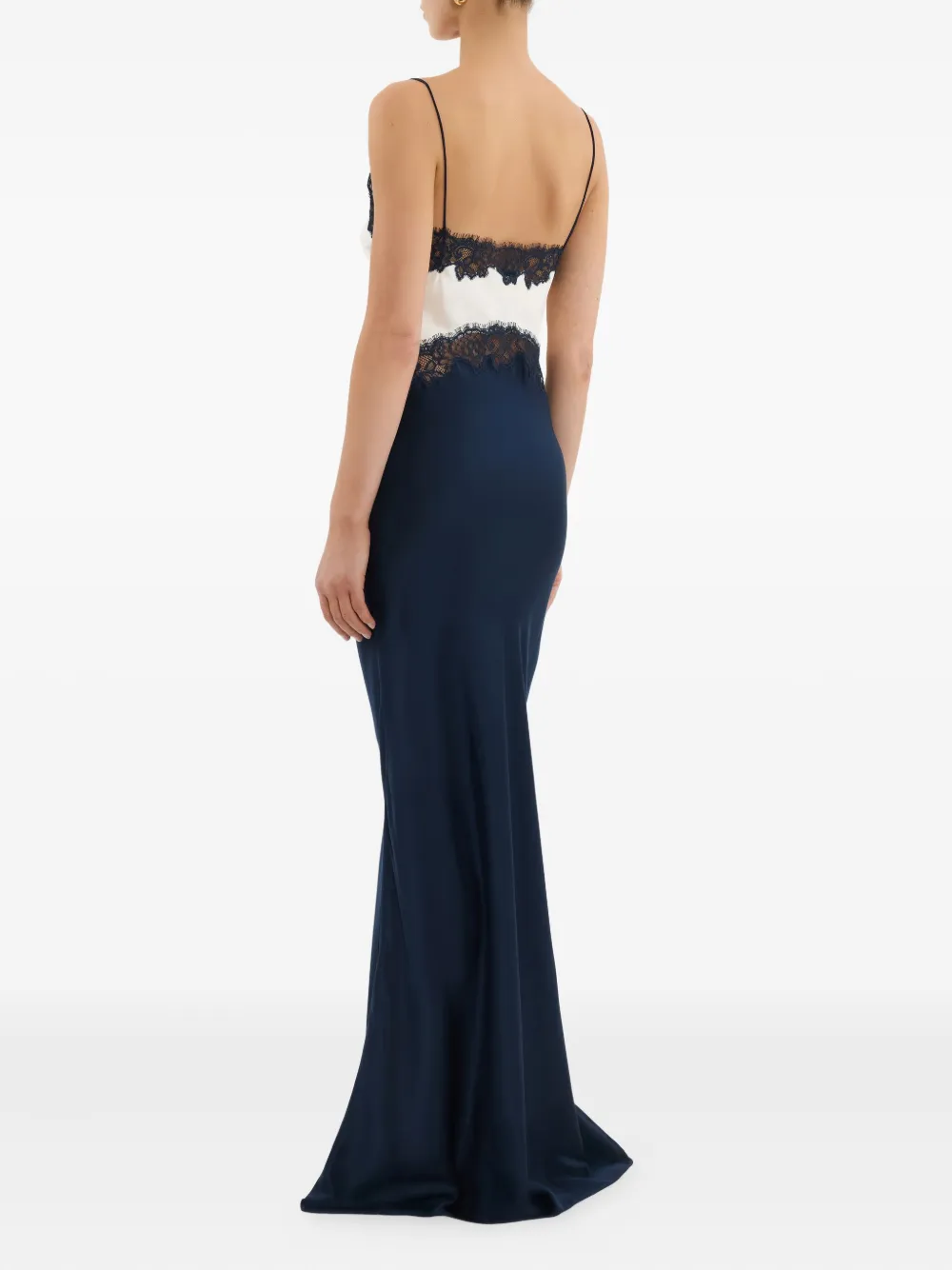Rebecca Vallance Aumoe Lace Maxi Dress In Multi