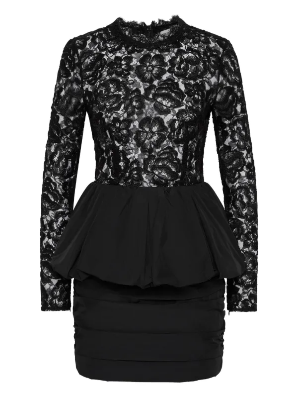 rebecca vallance black mini dress Dolce & Gabbana 1995 Rhinestones Black Halter Mini Dress – Rixt Archives main image 1