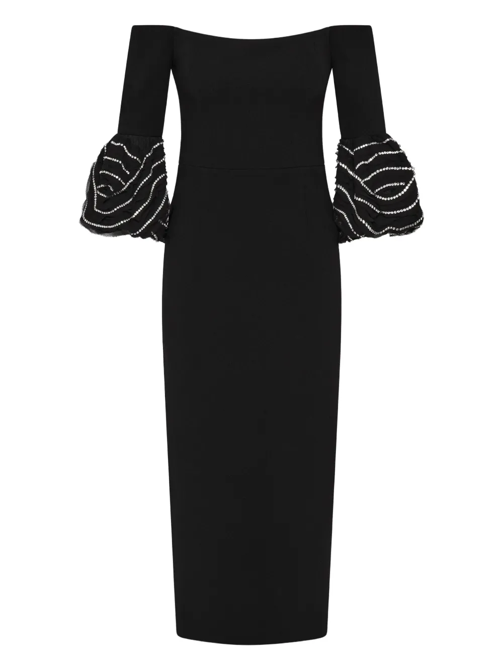 Rebecca Vallance vestido midi Bellatrix | negro | Image 1