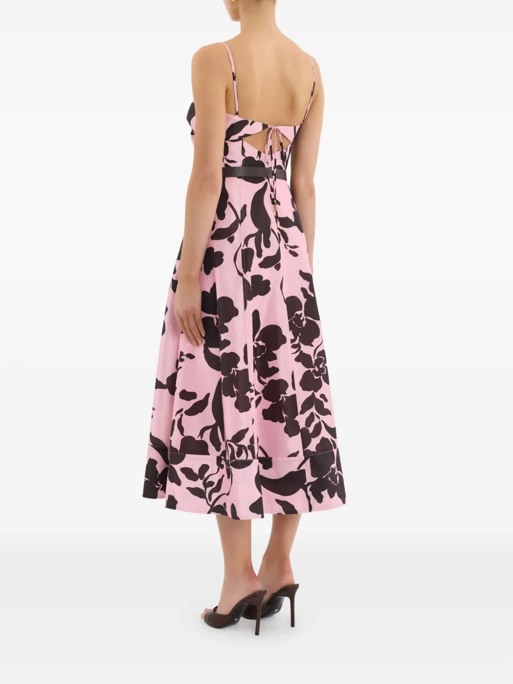 Rebecca Vallance Connie jurk met bloemenprint Roze