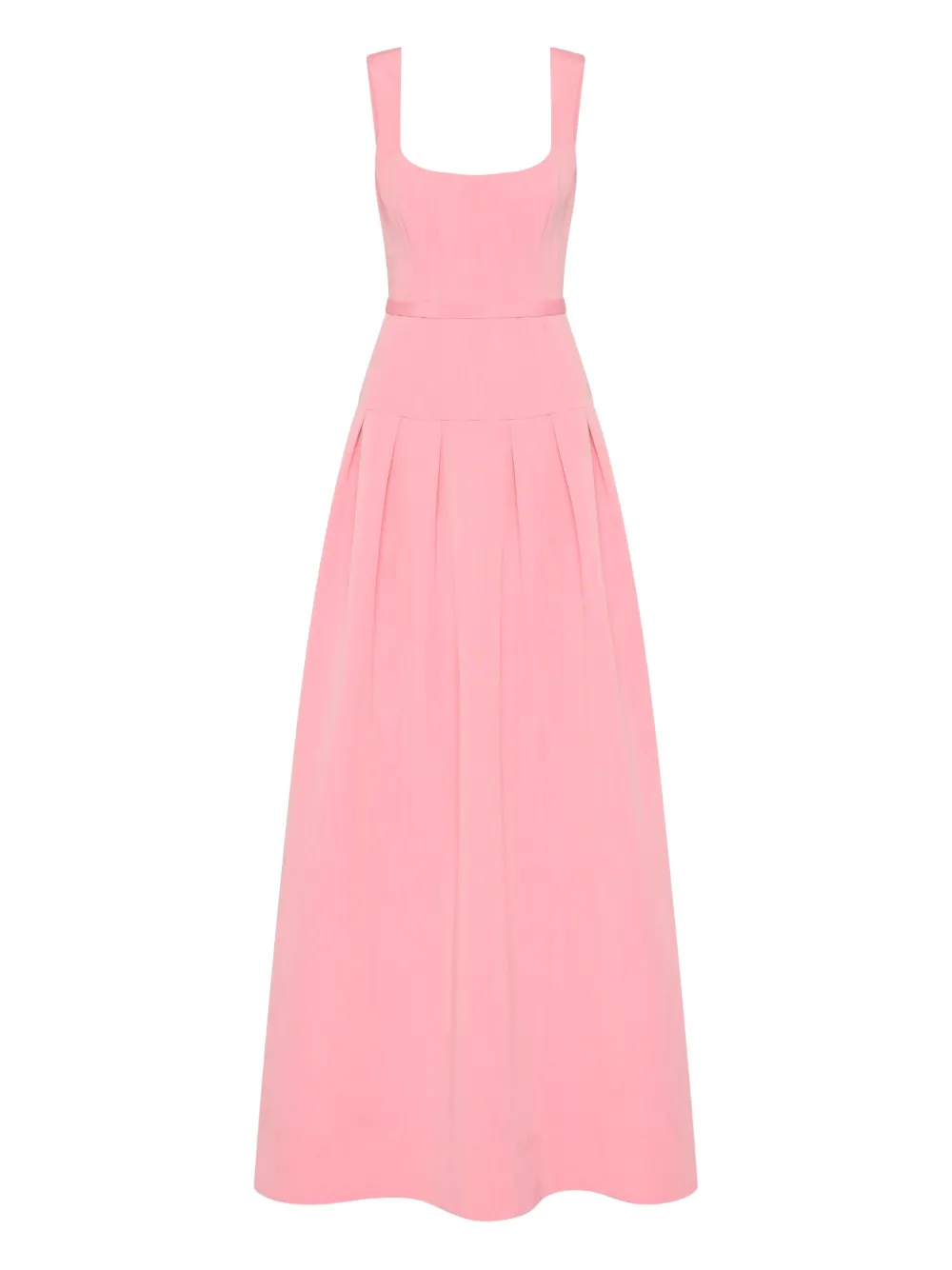 Rebecca Vallance Pleated Amaro Dress In Pink