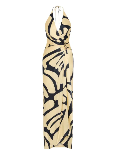 Rebecca Vallance Dune V-neck embellished maxi dress