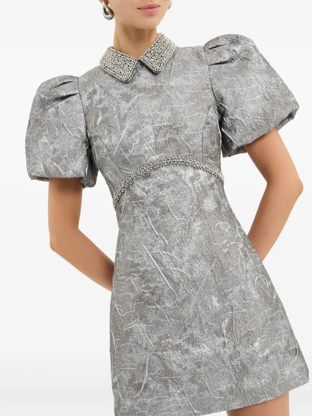 Rebecca Vallance Sterling mini-jurk Grijs