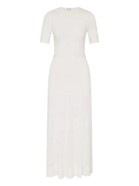 Rebecca Vallance Liana midi ribbed dress