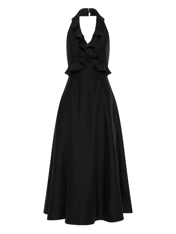 silk organza dress Dava Diagonal Seam Dress in Silk Organza main image 0