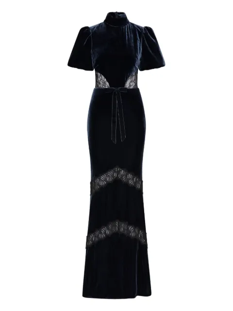 Rebecca Vallance Minerva lace maxi dress