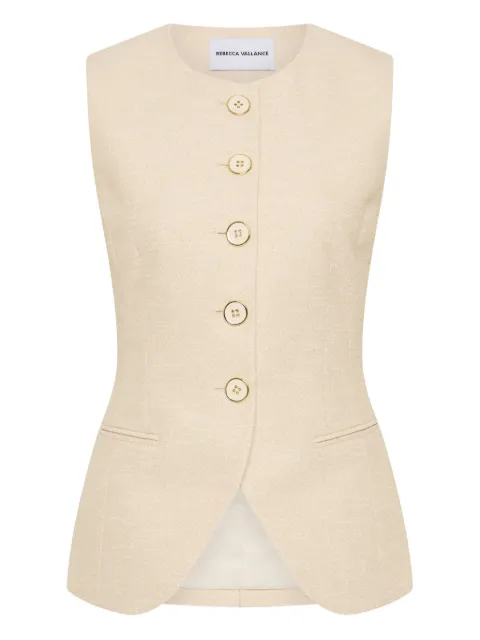 Rebecca Vallance débardeur boutonné Winnie