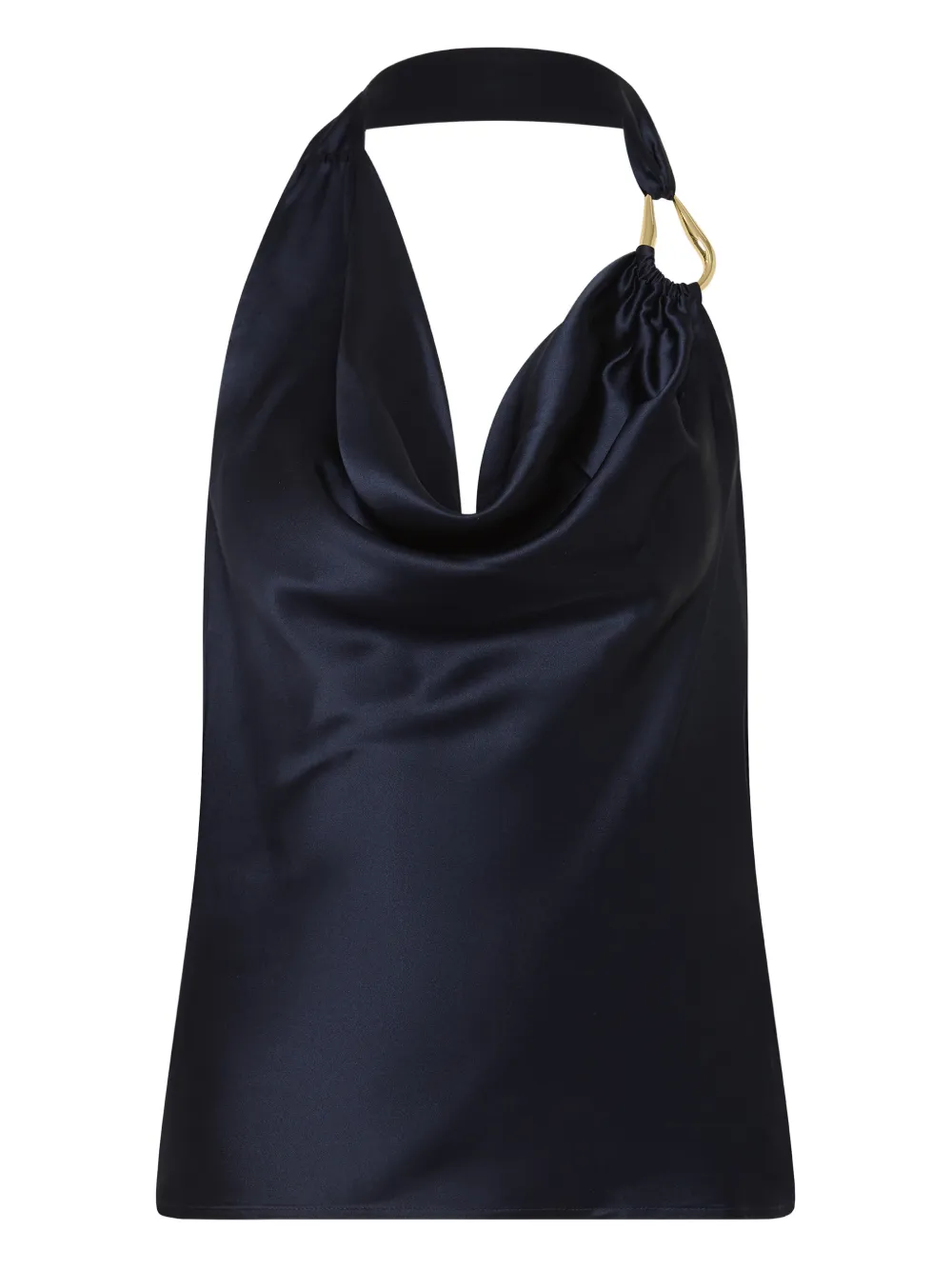 Rebecca Vallance Top smanicato Elise - Blu