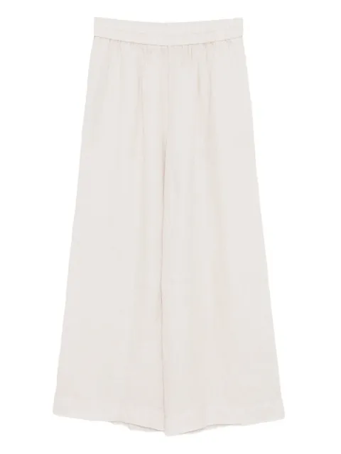 James Perse linen wide-leg trousers