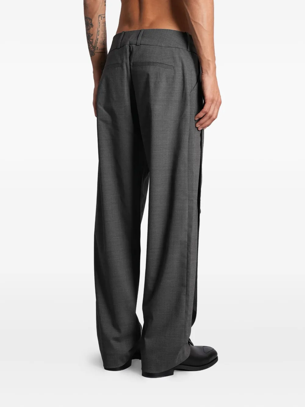 _j.l-a.l_ Button-detail Trousers In Multi