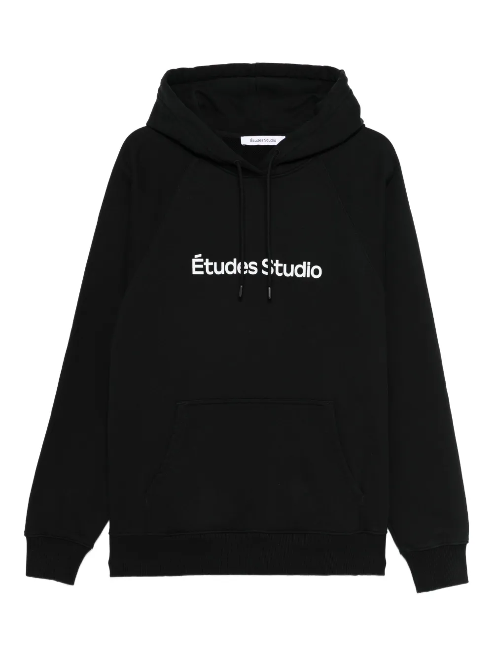 Études Studio logo-print hoodie - Black