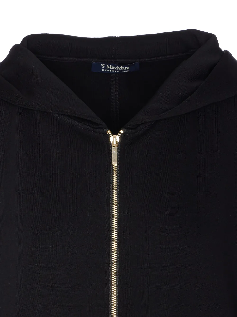 'S Max Mara Jas met capuchon Zwart