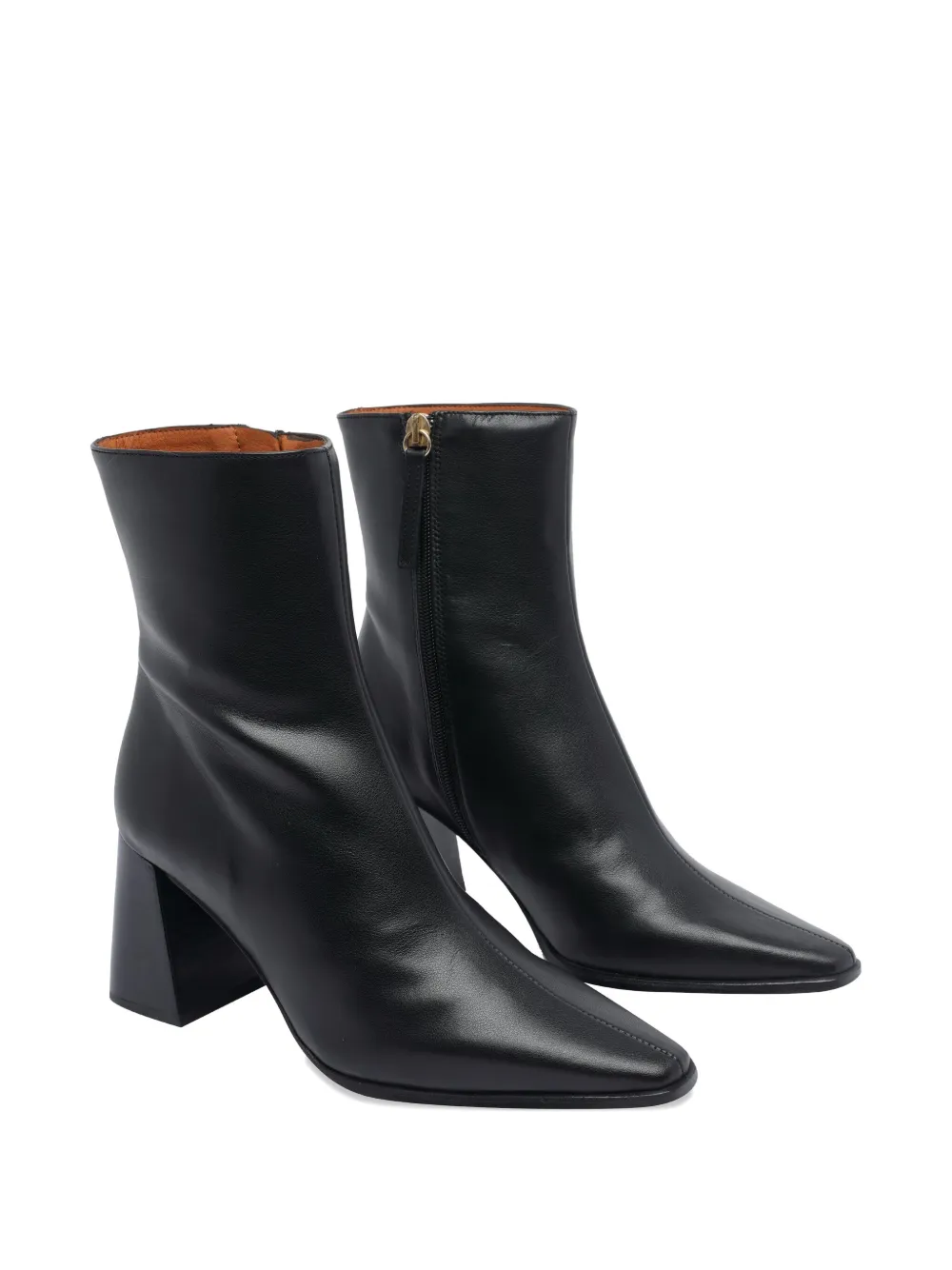 Angel Alarcon 80mm Block-heel Boots In Black