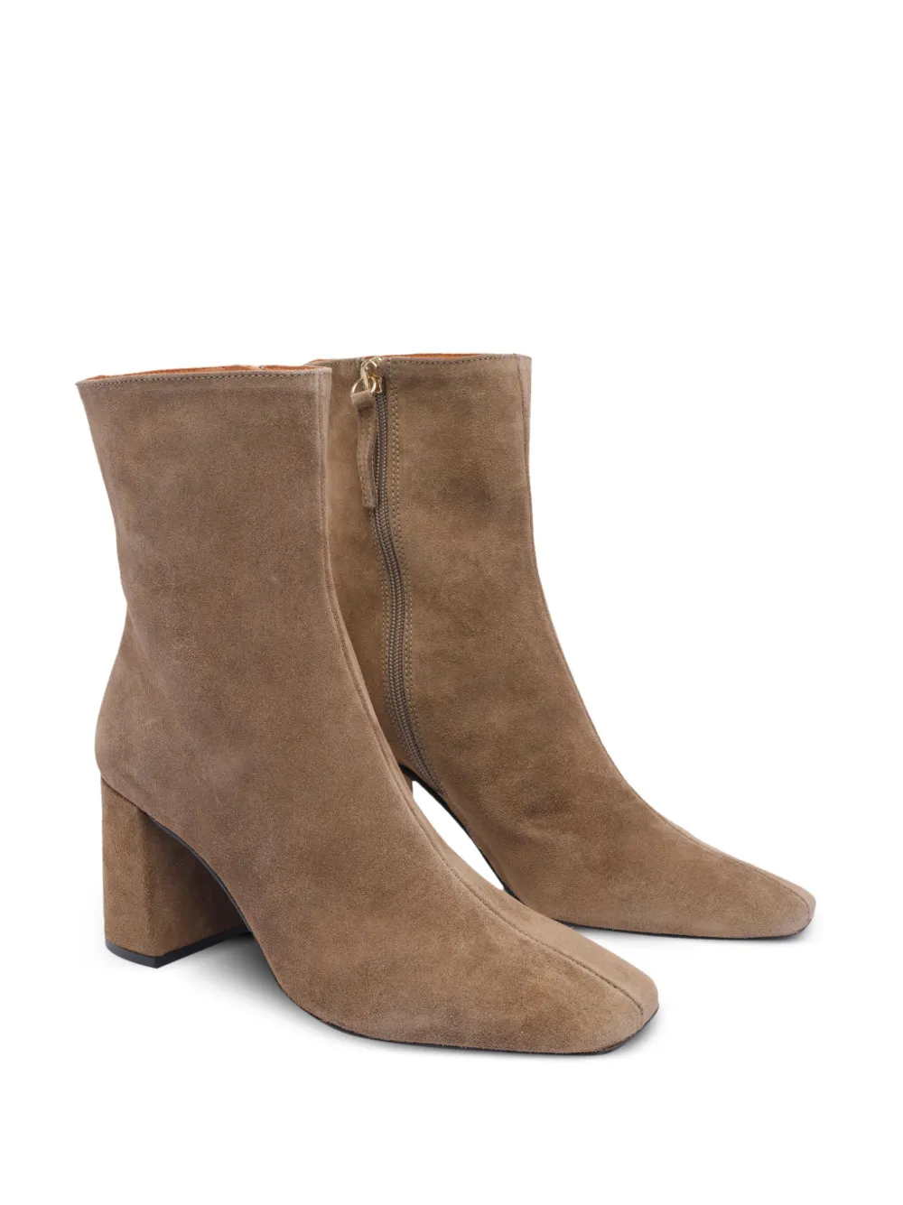 ANGEL ALARCON 75mm suede block-heel boots | Ankle Boots | Image 2