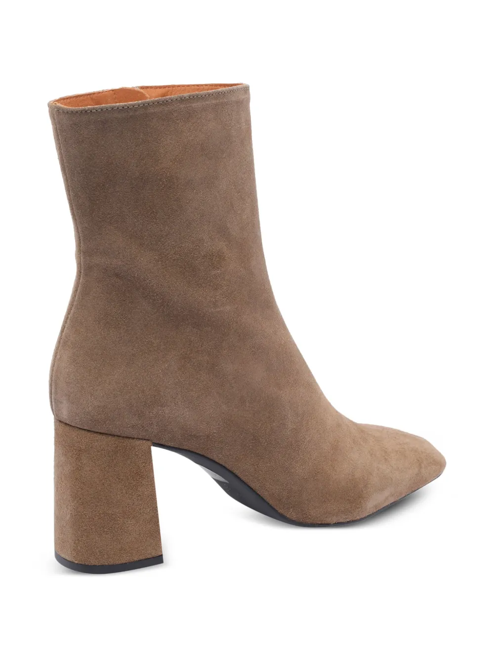 Angel Alarcon 75mm Suede Block-heel Boots In Brown